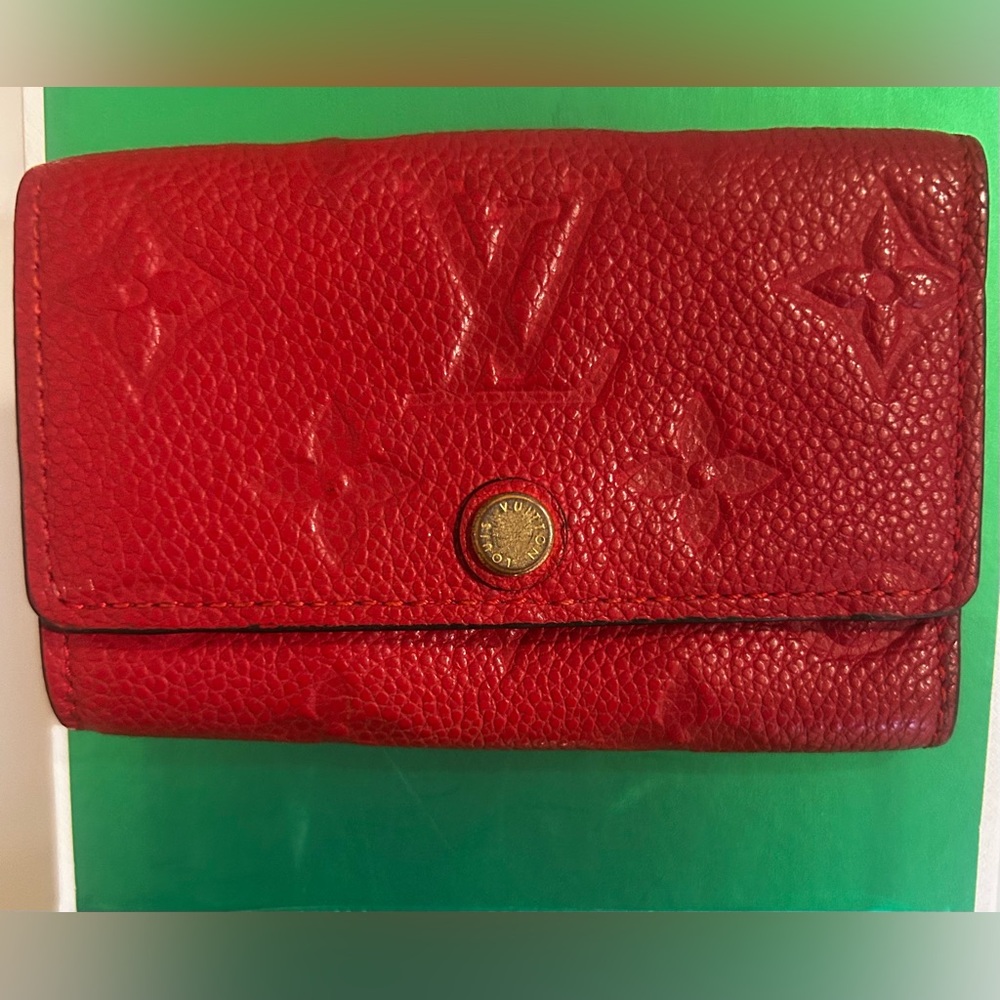 Authentic LV Empreinte Leather Key Holder